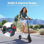 Caroma Electric Scooter for Kids Ages 6-14, 250W Motor, Max 16 Miles & 15 Mph, 3 Speeds Adjustable, LED Display & Foldable