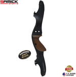 SAMICK 17" Discovery Fully MACHINED 6061 T6 Aluminum CNC ILF Riser/Shipped from The US/Free Take Down Bow Stringer Included