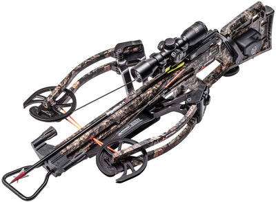 Wicked Ridge RDX 400 Crossbow with Acudraw Pro, Pro View Scope, Package