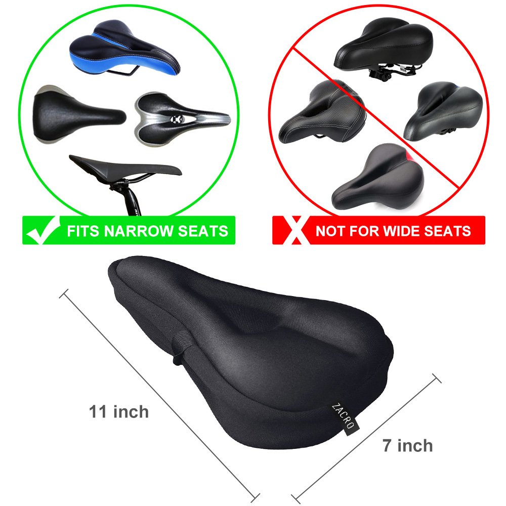 Soft gel best sale bike seat