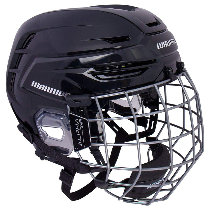 Warrior Alpha One Hockey Helmet Combo - Small w/Small Cage / Black