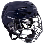Warrior Alpha One Hockey Helmet Combo - Large w/Large Cage / Navy