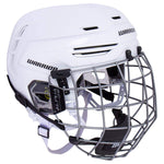 Warrior Alpha One Pro Hockey Helmet Combo - Large w/Large Cage / White