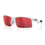 Oakley Capacitor Polished White w/Prizm Field Sunglasses Youth Fit Sports Sunglasses - image 1