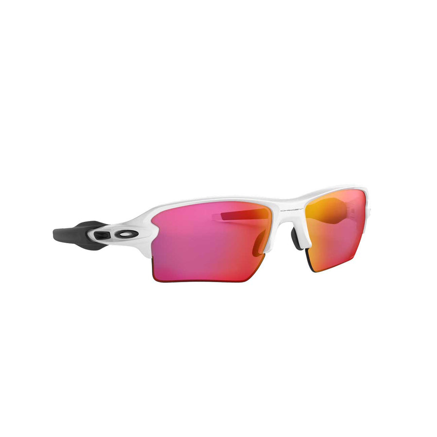 Oakley Flak 2.0 XL Polished White w/PRIZM Baseball Outfield Sunglasses Sports Sunglasses - image 2