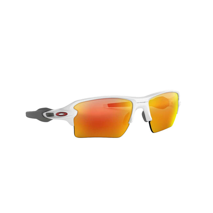 Oakley Flak 2.0 XL Polished White w/PRIZM Ruby Iridium Sunglasses Sports Sunglasses - image 2