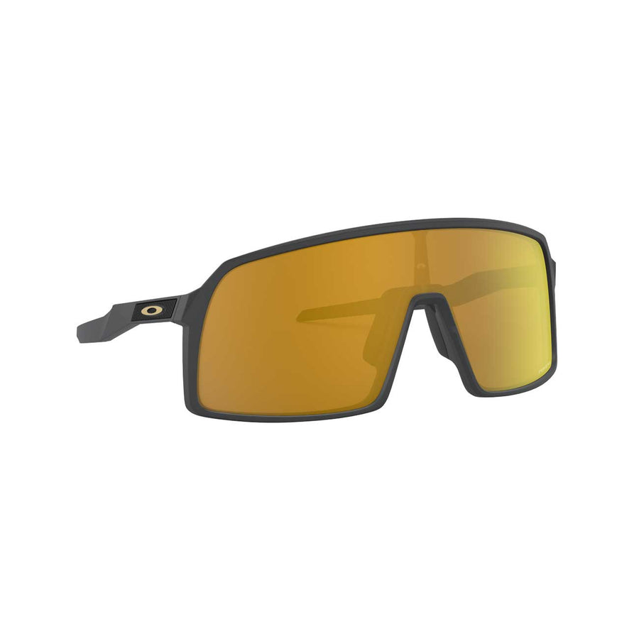 Oakley Sutro Matte Carbon w/PRIZM 24K Iridium Sunglasses Sports Sunglasses - image 2
