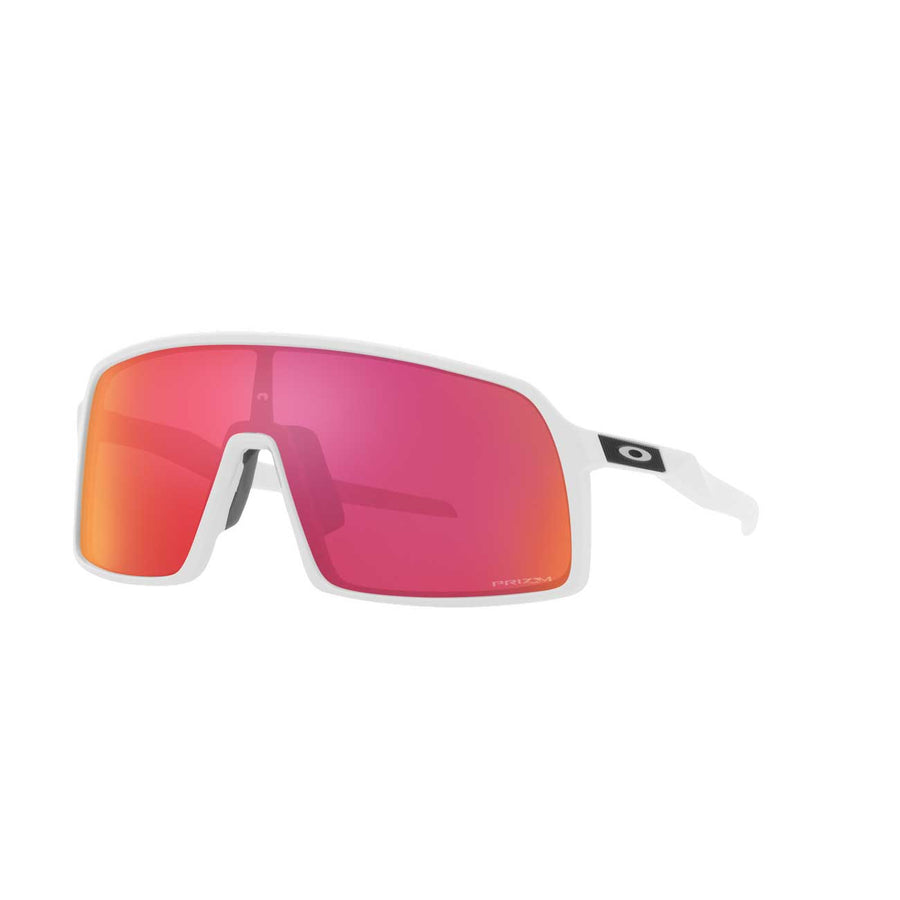 Oakley Sutro Polished White w/PRIZM Field Sunglasses Sports Sunglasses - image 1