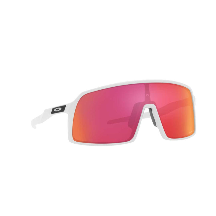 Oakley Sutro Polished White w/PRIZM Field Sunglasses Sports Sunglasses - image 2