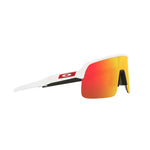 Oakley Sutro Lite Matte White w/PRIZM Ruby Sunglasses Sports Sunglasses - image 3