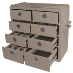 Avalon Tahoe Tackle Unit with Reversible Cutting Board Top - Boat Cutting Board - Buckskin