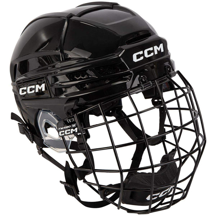 CCM Tacks 720 Senior Hockey Helmet Combo - Large / Black