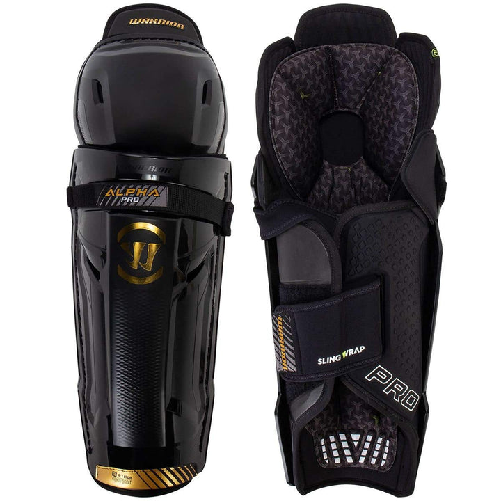 Warrior Alpha Pro Senior Hockey Shin Guards (2026) - 15in.