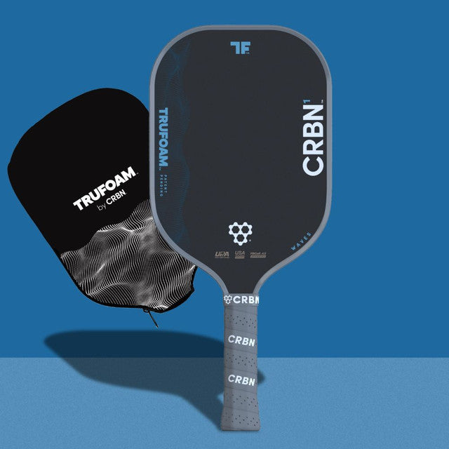 CRBN TruFoam Waves 1 Elongated Pickleball Paddle - pickleball paddle