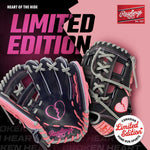 Rawlings Heart of the Hide V-Day Broken Heart PRORNP4-32B LTE 11.5"-RHT Baseball Glove - image 6