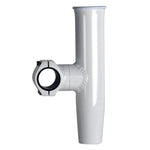 Adjustable Clamp-On Rod Holder - Boat Rod Holder - Fits 1.5" or 1.67" OD Rails