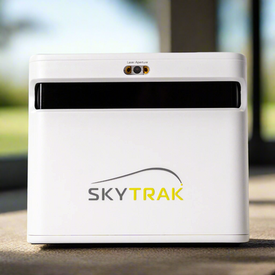 SkyTrak+ Golf Launch Monitor & Simulator (Certified Pre-Owned) with 1-Year FREE Foresight Course Play Package - golf simulator package