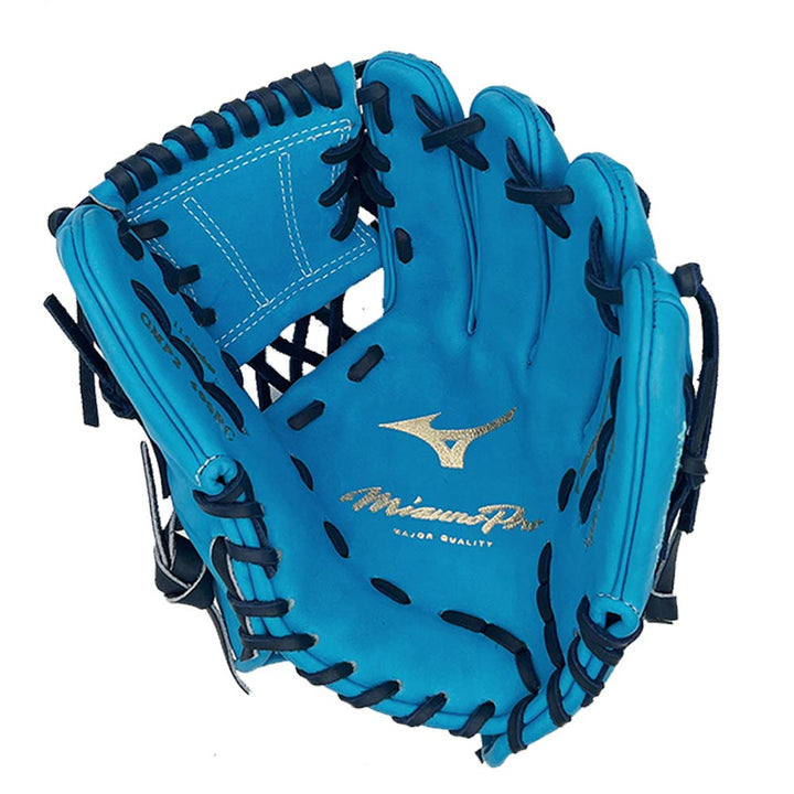 Mizuno Pro Custom GMP2-400RC "Louise" Aqua/Navy 11.5" Baseball Glove - image 2