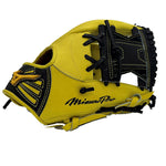 Mizuno Pro Custom GMP-HAGA1150A "Hazardous" Yellow/Black 11.5" Baseball Glove - image 4