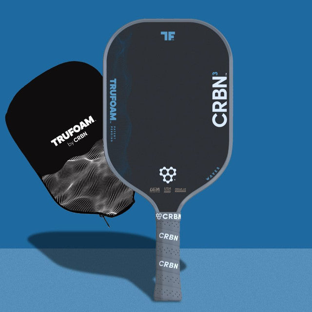 CRBN TruFoam Waves 3 Elongated Pickleball Paddle - pickleball paddle