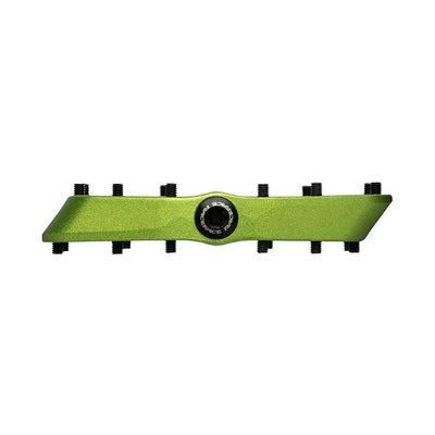Aeffect R Pedals - Platform Aluminum 9/16" Green - bike pedals