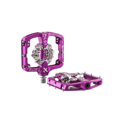 Pilot BA SPD Pedals Purple - bike pedals