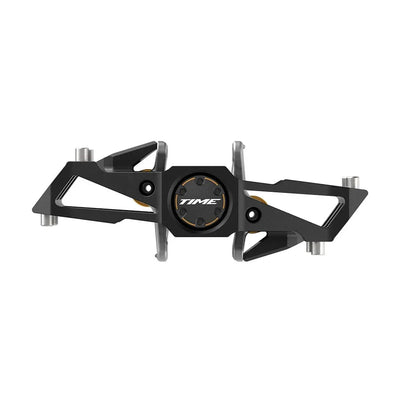 Time Speciale 12 Pedals - Dual Sided Clipless Platform Aluminum 9/16" BLK/Gold Large B1 - bike pedals