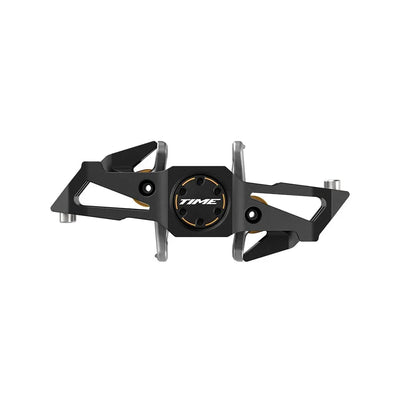 Time Speciale 12 Pedals - Dual Sided Clipless Platform Aluminum 9/16" BLK/Gold Small B1 - bike pedals