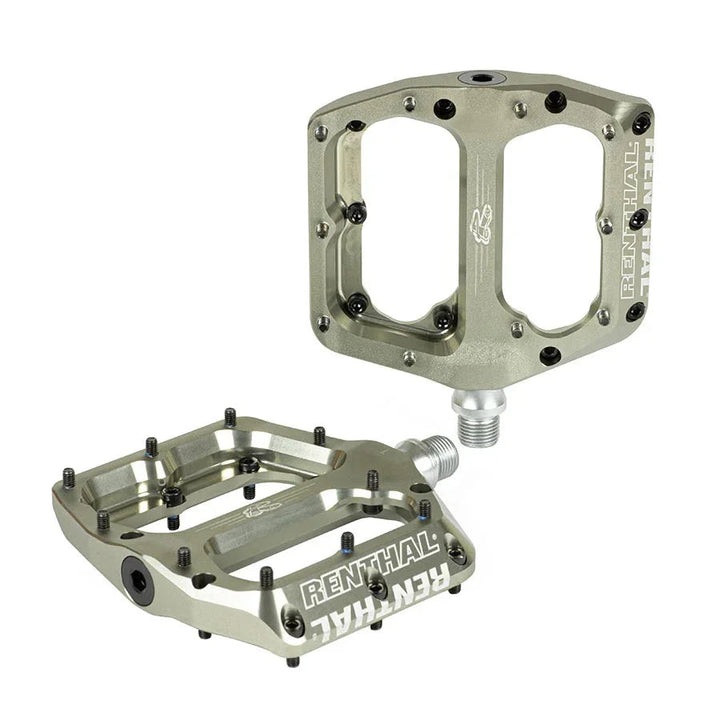 Revo-F Pedals - Platform 9/16" Gold 100 x 104mm - bike pedals