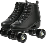 XUDREZ Classic High-Top Double-Row Leather Roller Skates for Men and Women