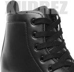 XUDREZ Classic High-Top Double-Row Leather Roller Skates for Men and Women