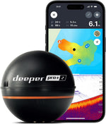 Deeper Castable Portable Wireless Fish Finder with Smartphone App