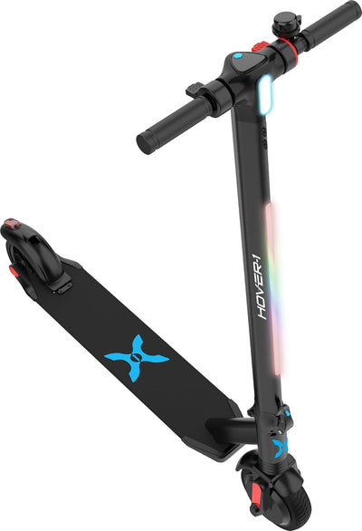 Hover-1 Eagle Foldable Electric Scooter with 320W Brushless Motor, 15 mph Max Speed, and 7 Miles Max Range Folding Electric Scooter
