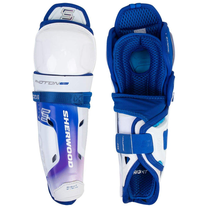 Sherwood Code Photon Pro Junior Shin Guards - 13in.