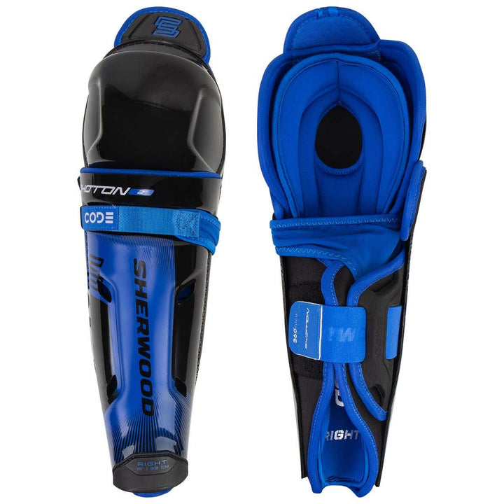 Sherwood Code Photon 2 Senior Shin Guards - 17in.
