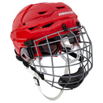 Warrior Covert CF 100 Senior Hockey Helmet Combo - Large / Red