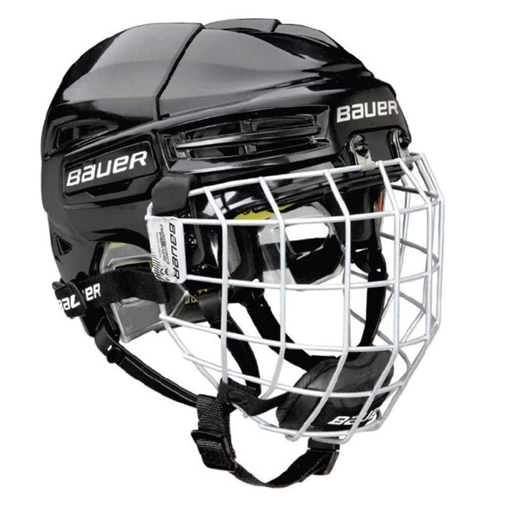 Bauer Re-Akt 100 Youth Hockey Helmet Combo - Youth / Black