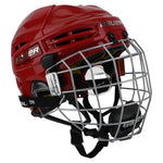 Bauer Re-Akt 100 Youth Hockey Helmet Combo - Youth / Red