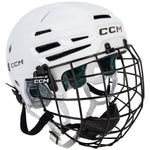 CCM FTW Hockey Helmet Combo - Medium/Large / White