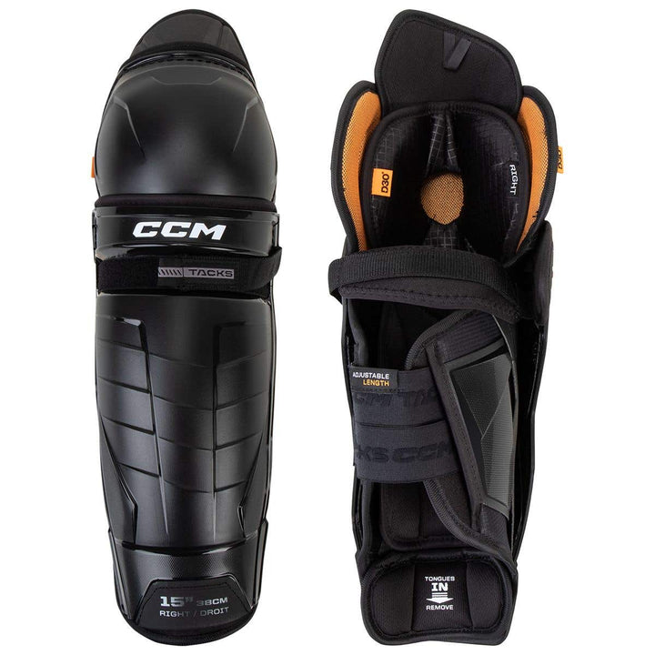 CCM Tacks XR Pro Senior Hockey Shin Guards - 15in.