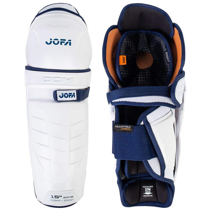 CCM Jofa Senior Hockey Shin Guards - 15in.