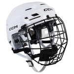 CCM Tacks 310 Hockey Helmet Combo (2026) - Large / White