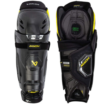 Bauer Supreme Mach Intermediate Shin Guards - 13in.