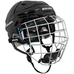 Bauer RE-AKT 70 Hockey Helmet Combo - Large / Black