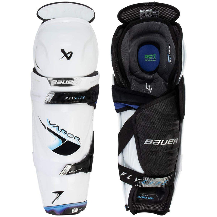 Bauer Vapor FlyLite Senior Hockey Shin Guards - 16in.