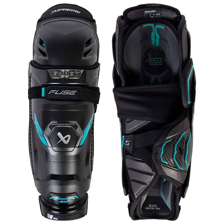 Bauer Supreme Fuse Intermediate Shin Guards - 13in.