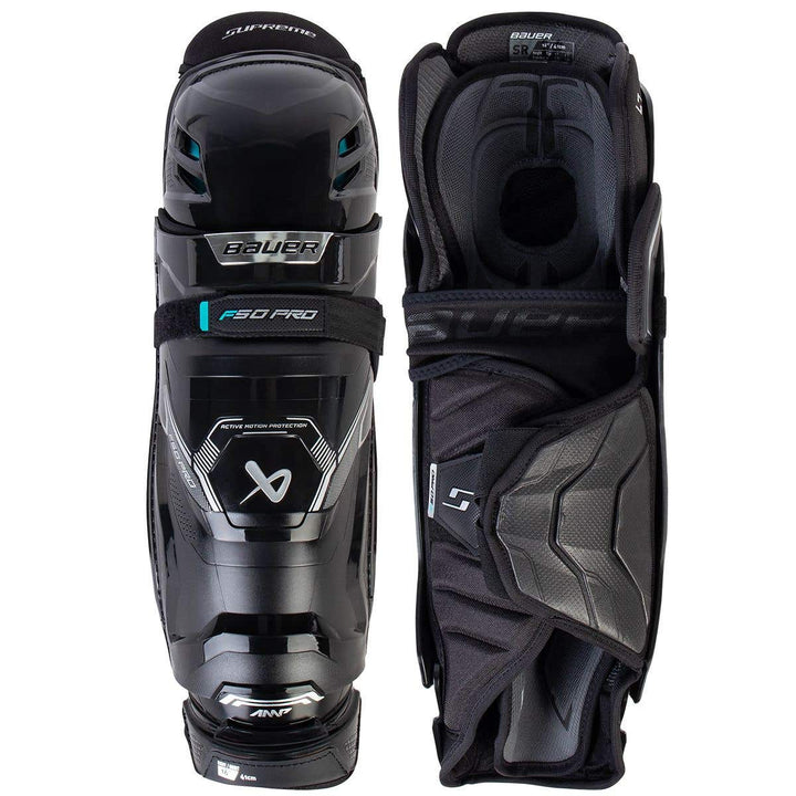 Bauer Supreme F50 Pro Senior Shin Guards - 15in.