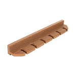 6 Wall Mount Press In Rod Holder - Boat Rod Holder - Teakwood Ember