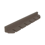 6 Wall Mount Press In Rod Holder - Boat Rod Holder - Weathered Ash