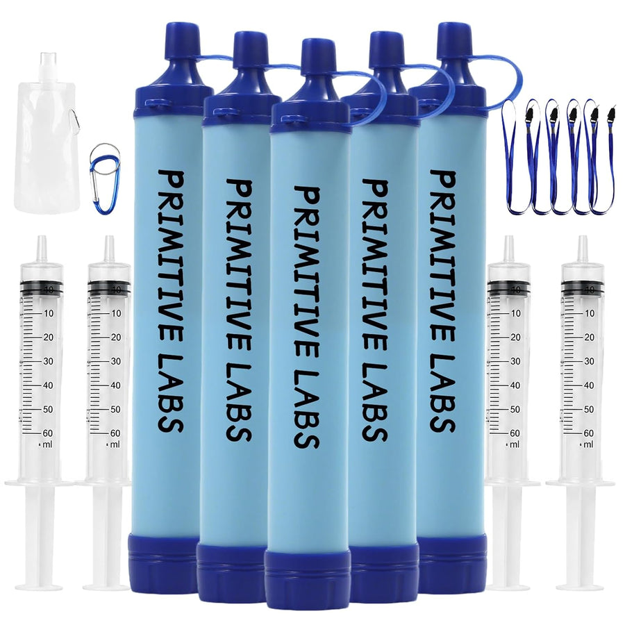 PRIMITIVE LABS Emergency High-Capacity Camping Hydration & Filtration Survival Water Reservoir